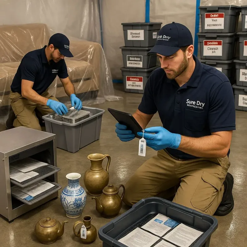 Content Protection and Restoration process in North Granby, CT